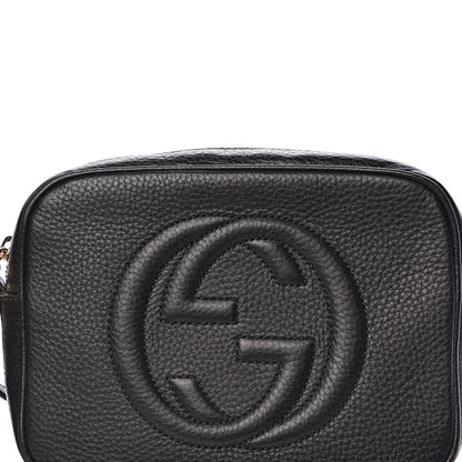 Gucci Pebbled Calfskin Small Soho Disco Bag Black 17 of 18