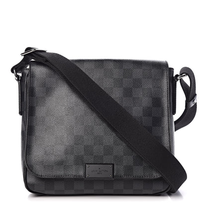 Louis Vuitton Damier Graphite District PM 1 of 9