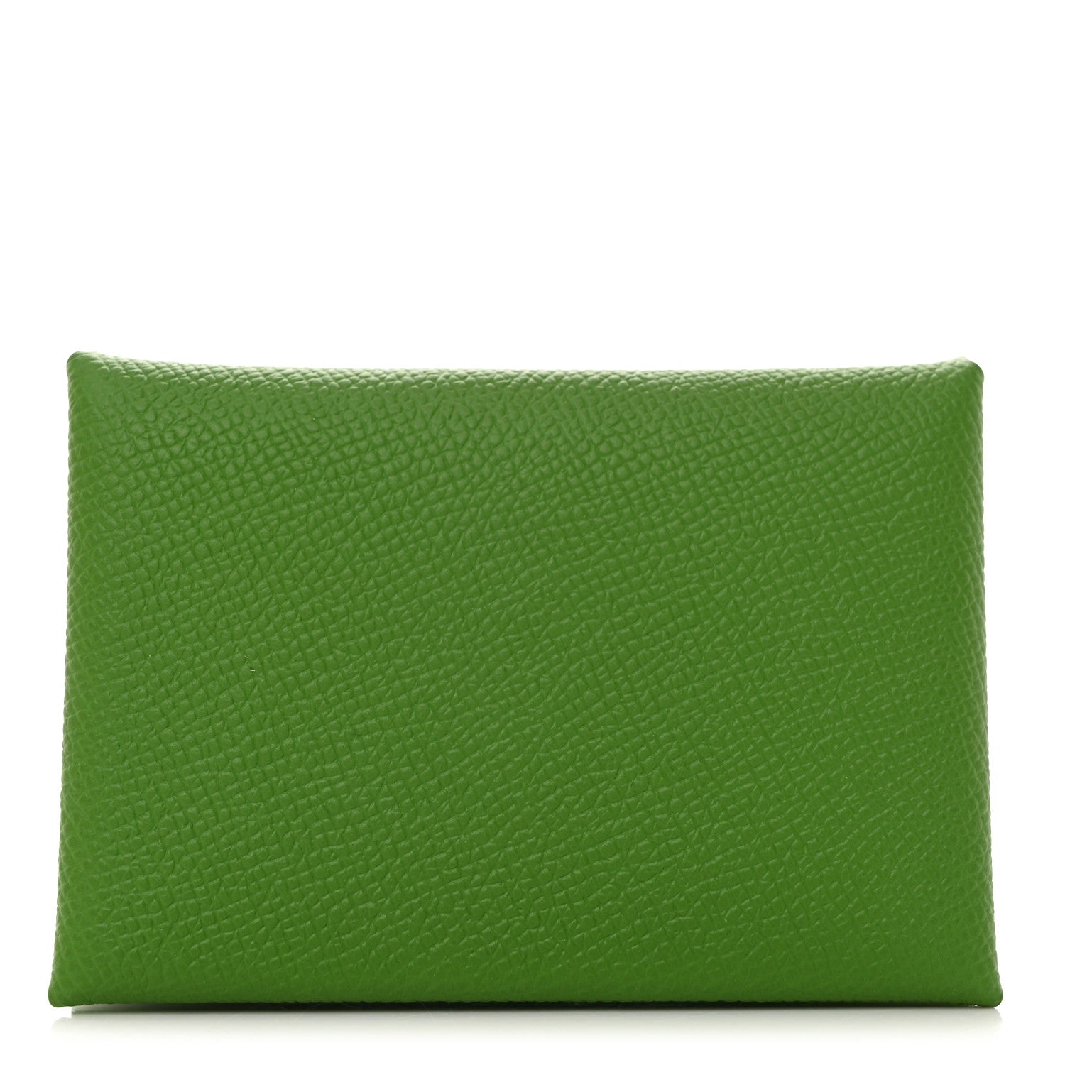Hermes Epsom Calvi Duo Card Case Vert Yucca 1 of 7