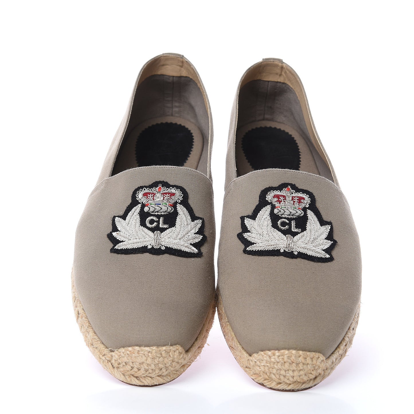 Jacquard Mens Rivalion Flat Espadrilles 44 Bavarois