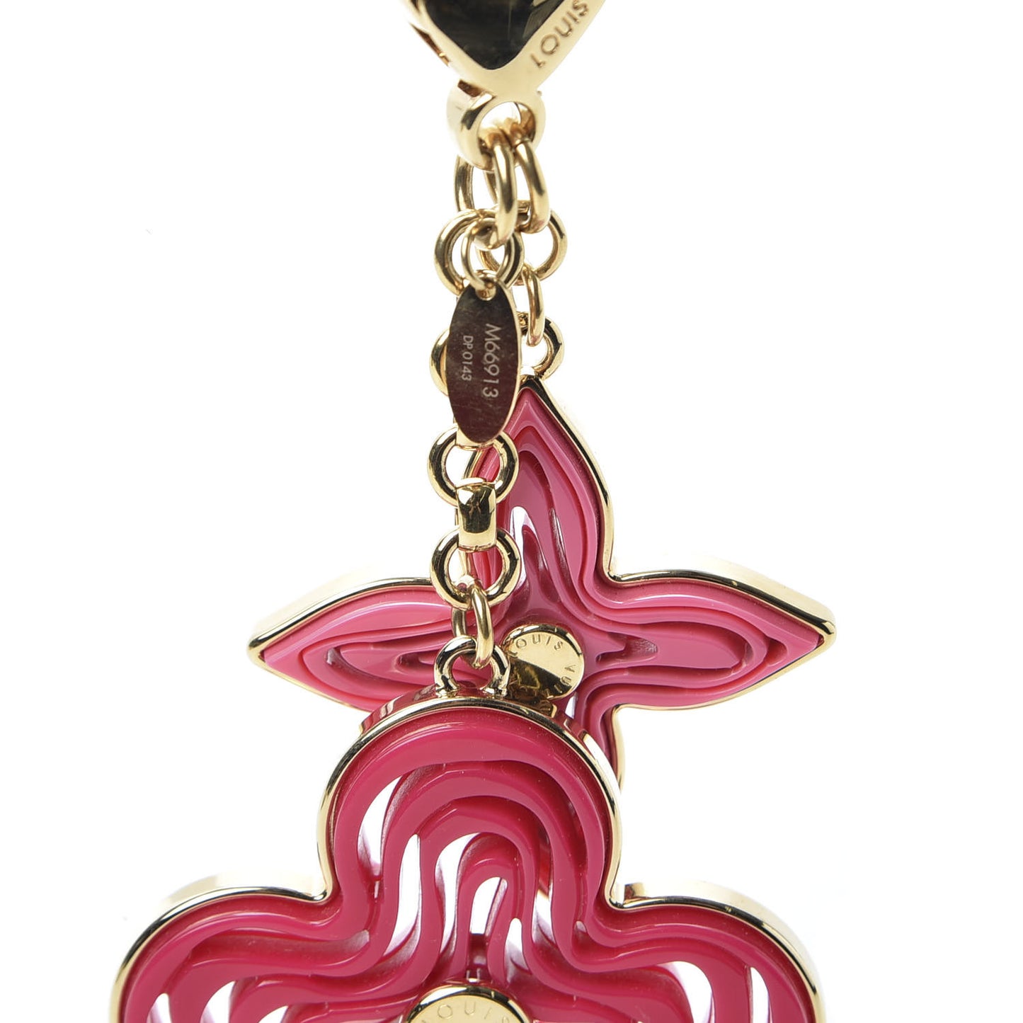 Resin Naif Bag Charm Pink