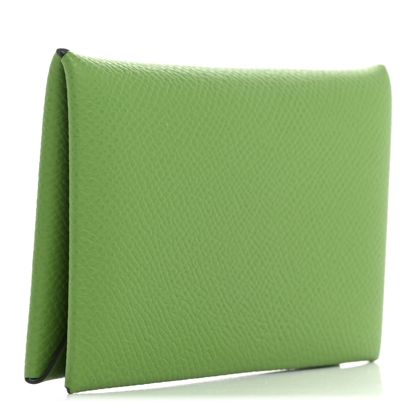 Epsom Verso Calvi Card Case Vert Yucca Celeste