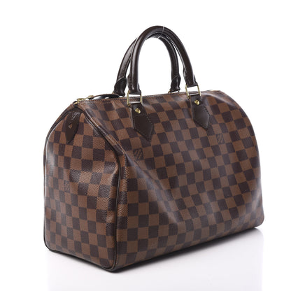 Louis Vuitton Damier Ebene Speedy 30 2 of 12