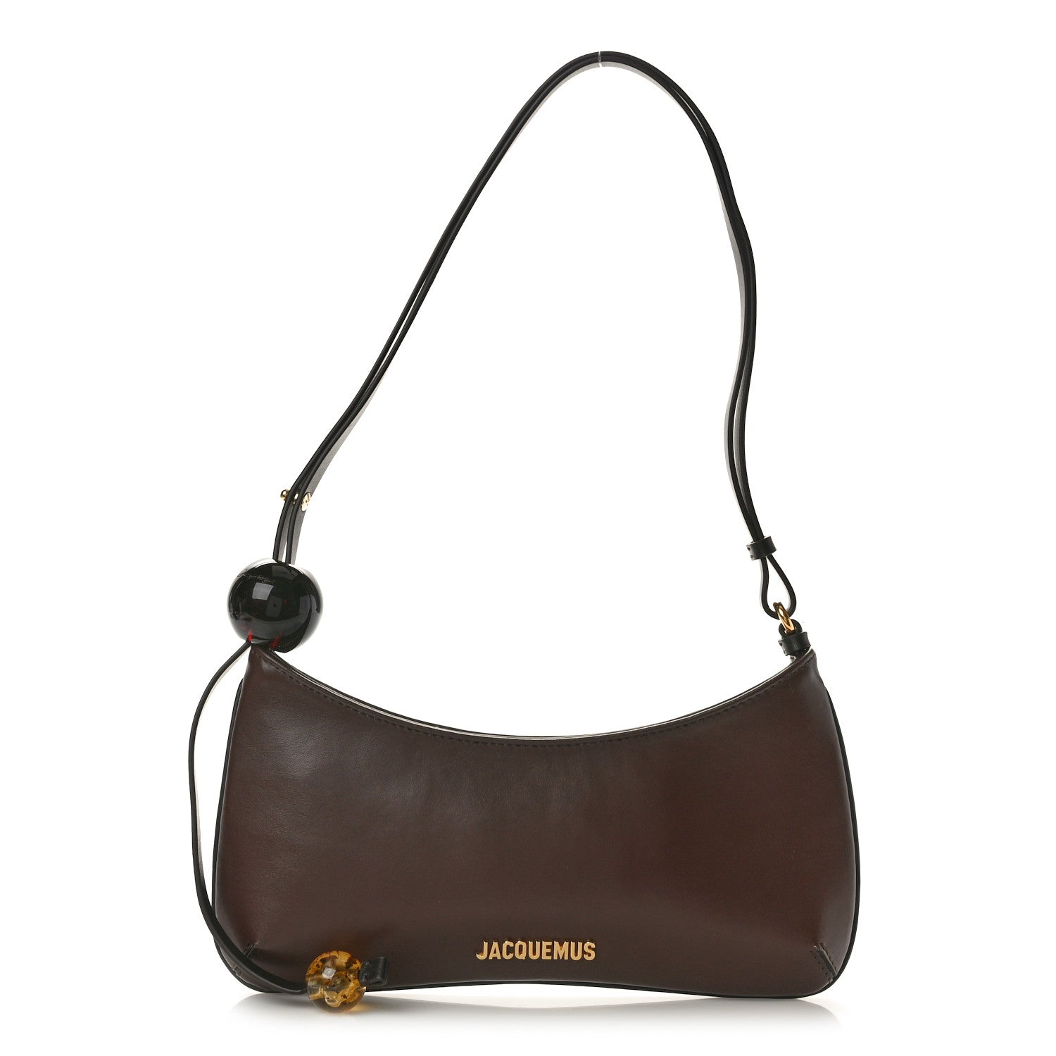Jacquemus Smooth Calfskin Le Bisou Medium Brown 1 of 10