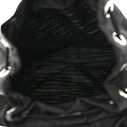 Prada Tessuto Nylon Saffiano Small Backpack Black 5 of 14