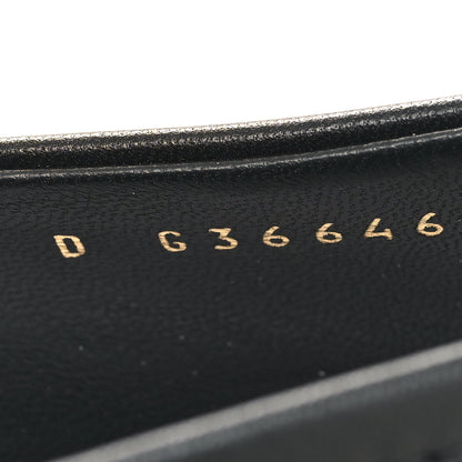 Chanel Lambskin Quilted CC Turnlock Loafers 37.5 Black 6 of 9