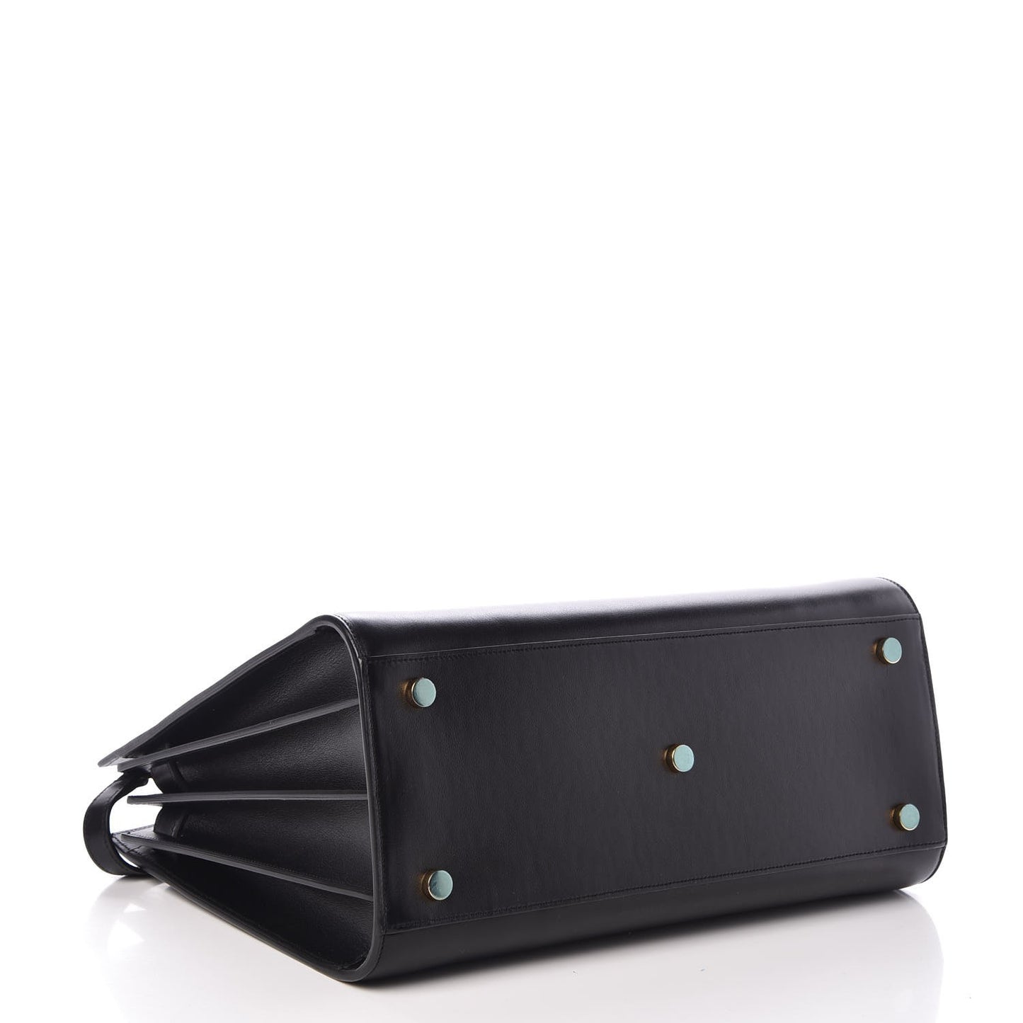 Calfskin Small Sac De Jour Black