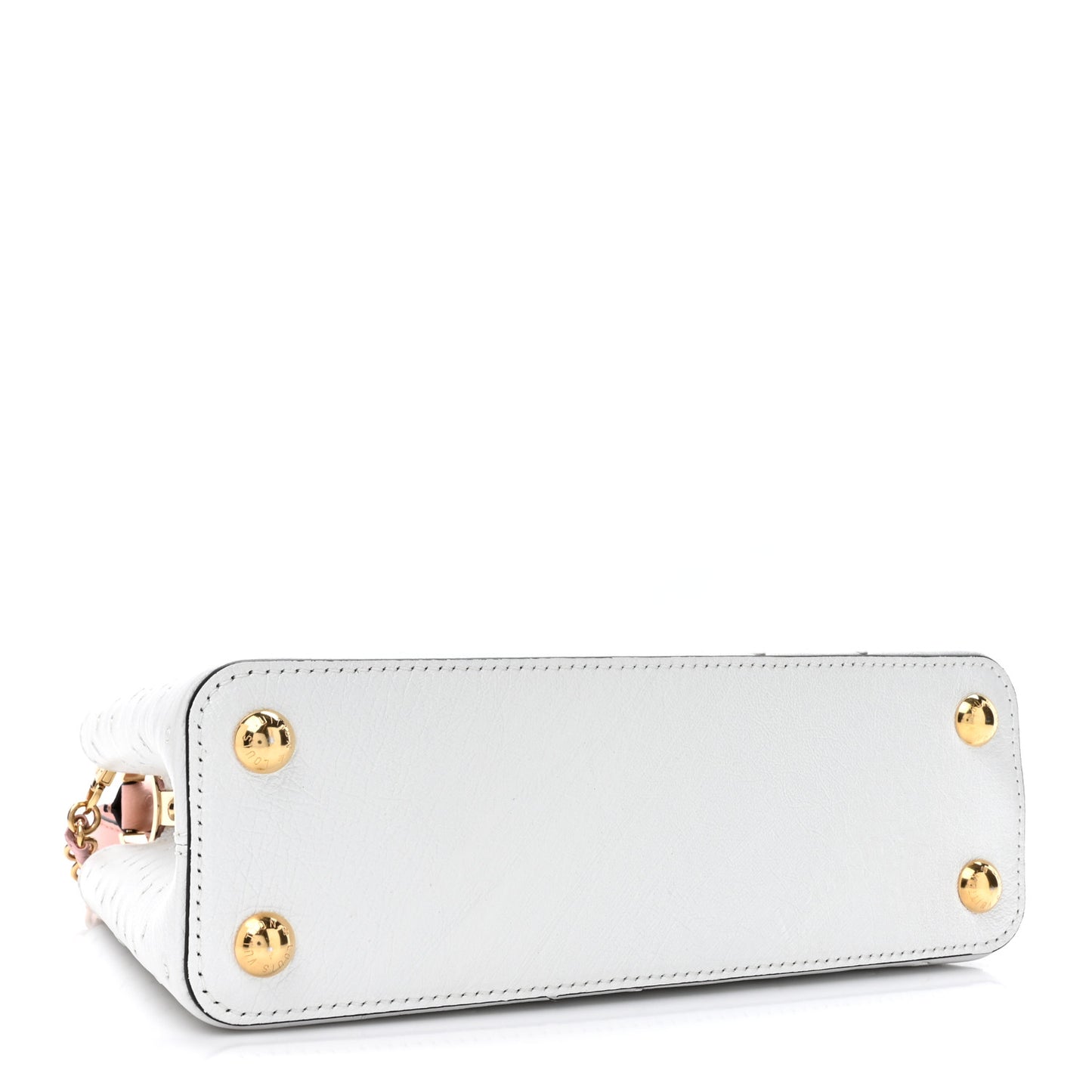 Ostrich Capucines BB White