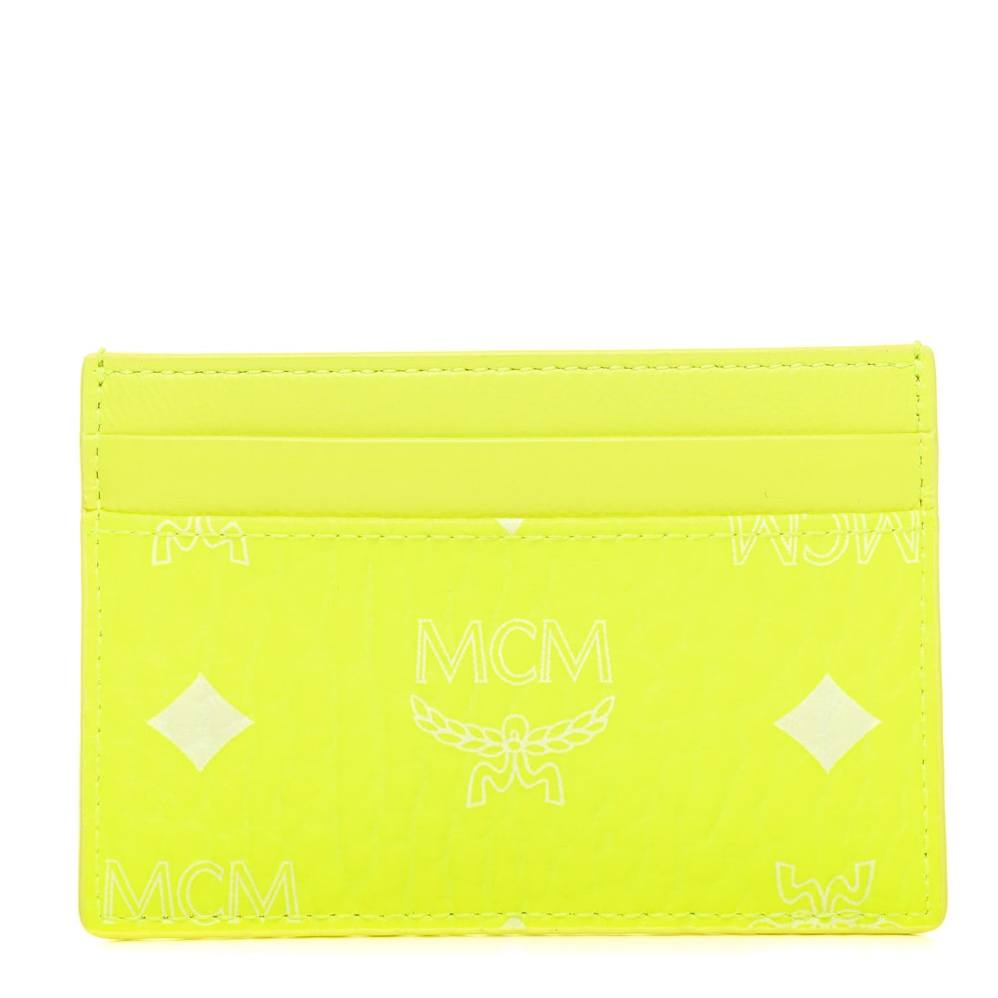 Visetos Card Case Neon Yellow