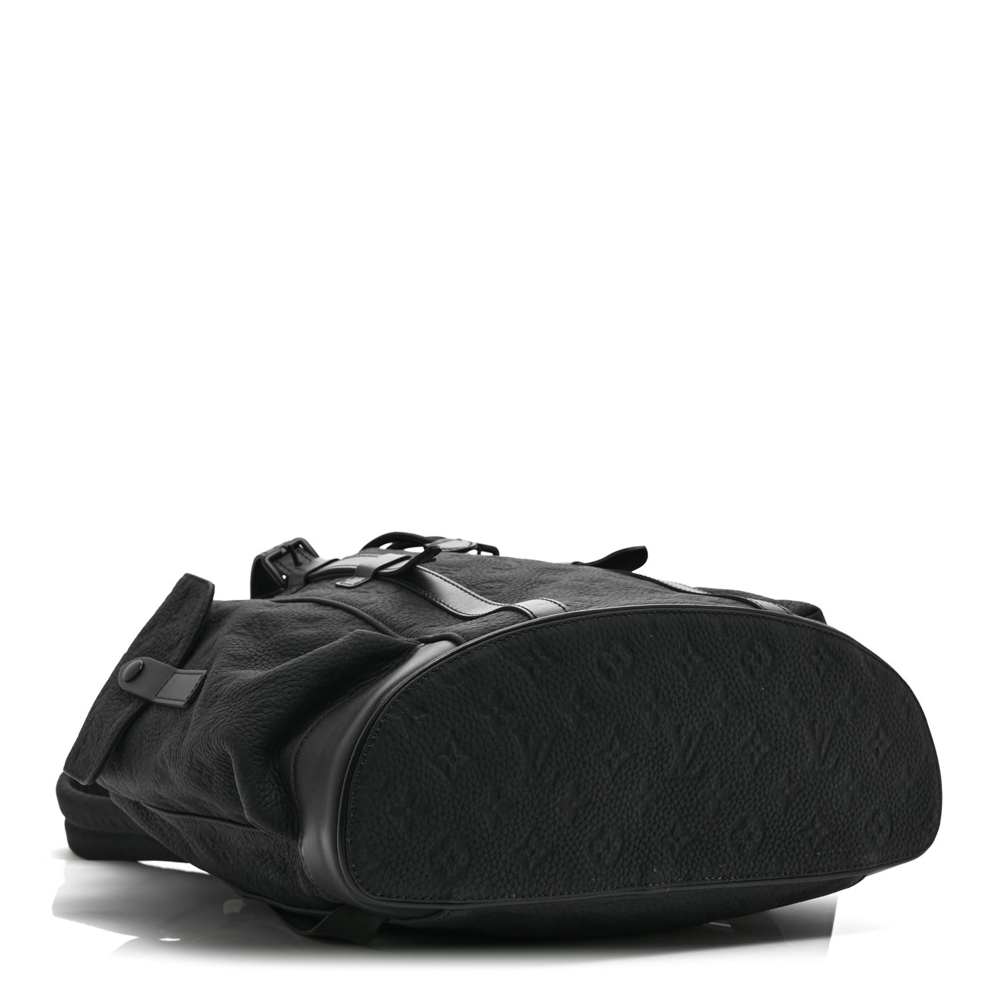Taurillon Monogram Christopher MM Backpack Black