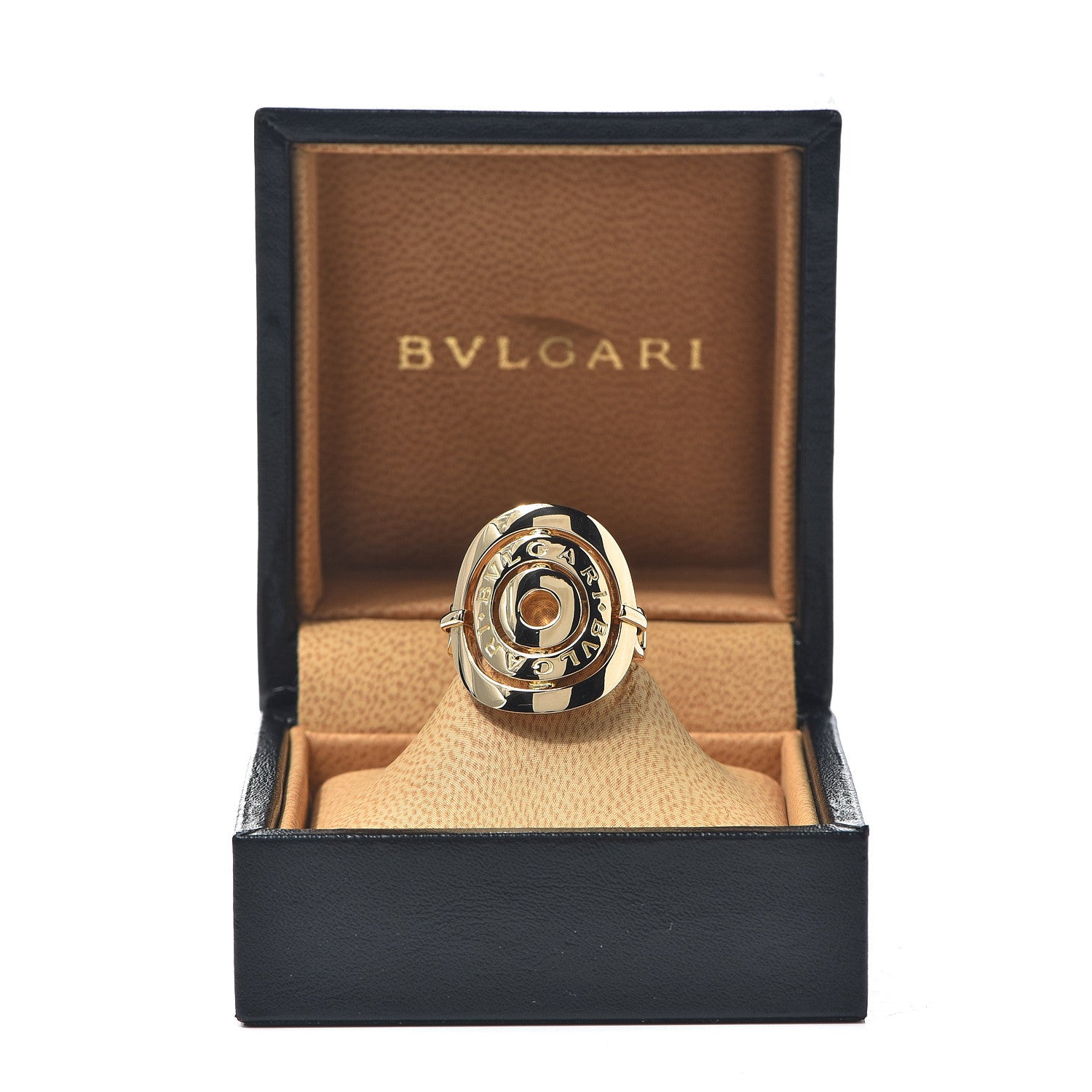 Bulgari 18K Yellow Gold Astrale Cerchi Ring 49 5 5 of 5