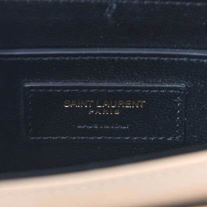 Saint Laurent Smooth Calfskin Small Solferino Satchel Ivory Natural 6 of 8