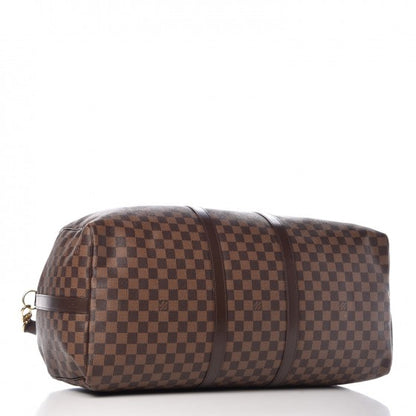 Louis Vuitton Damier Ebene Keepall Bandouliere 55 5 of 8