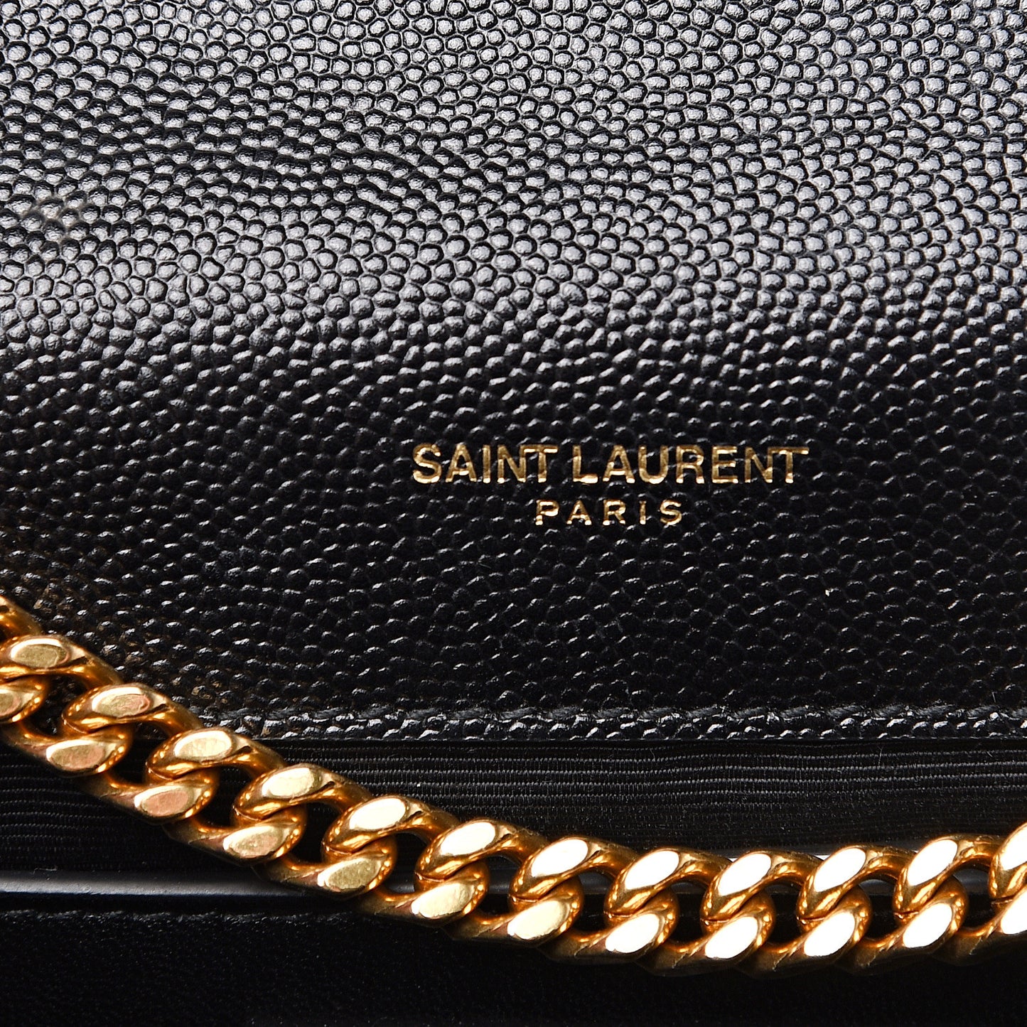 Grain De Poudre Small Monogram Kate Satchel Black