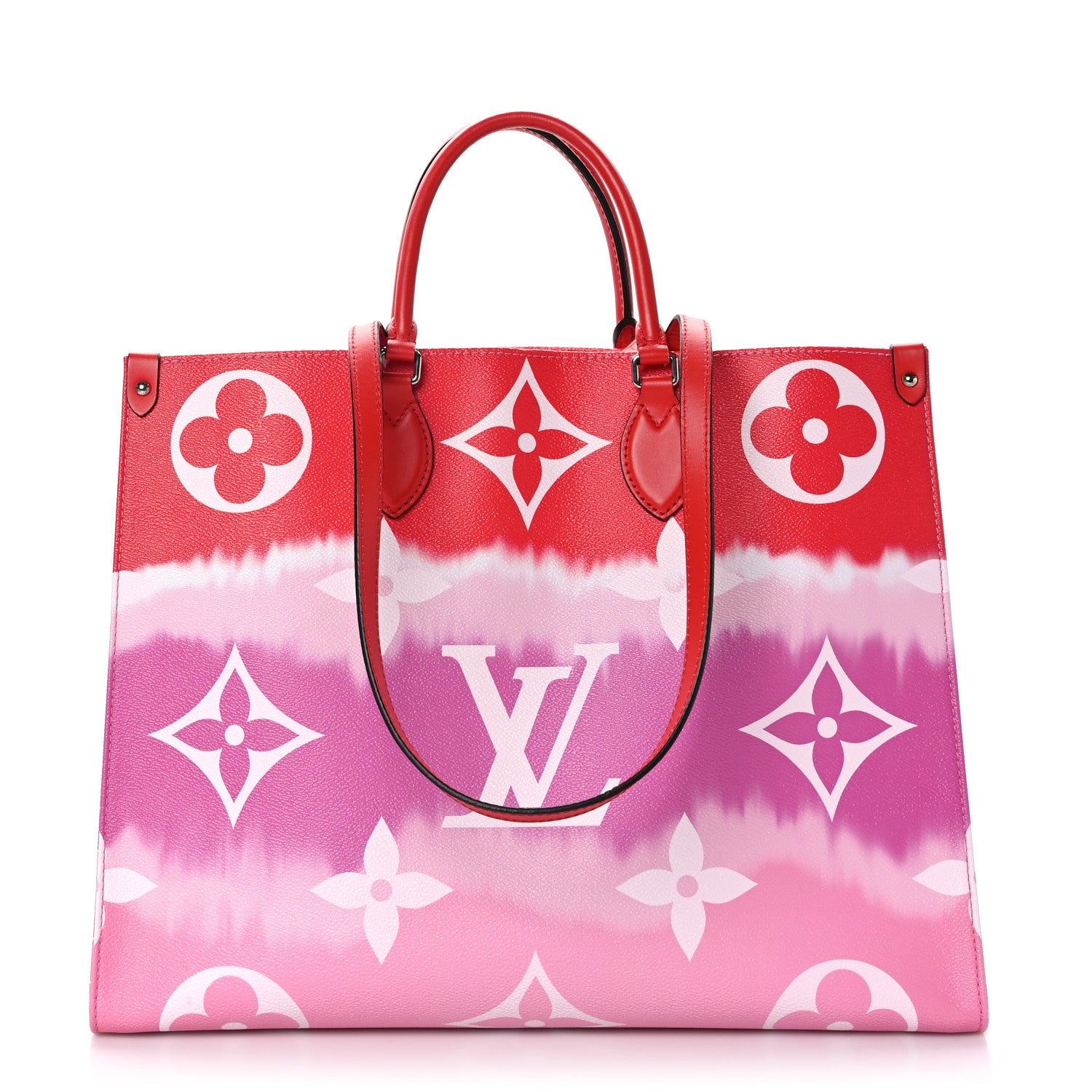 Louis Vuitton Monogram Escale Onthego GM Rouge 1 of 9