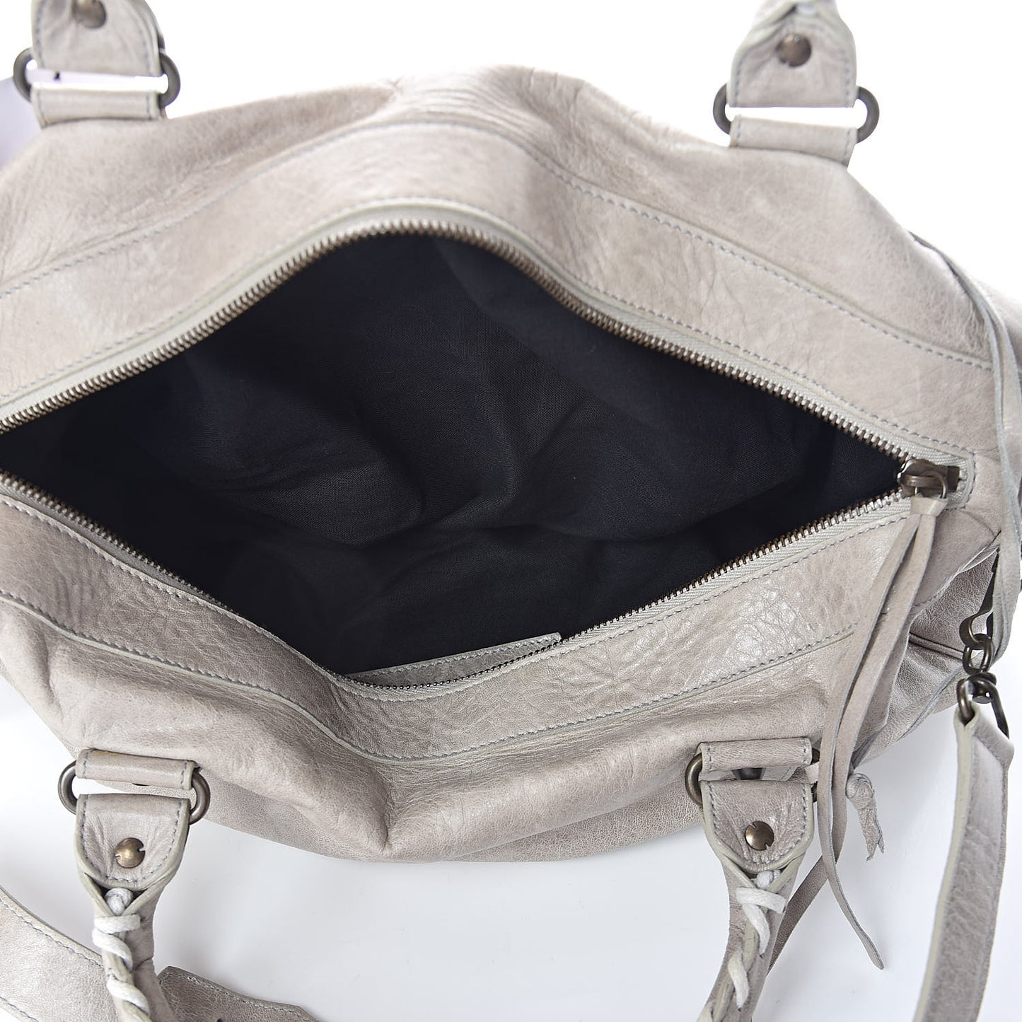Agneau Classic Hardware Twiggy White