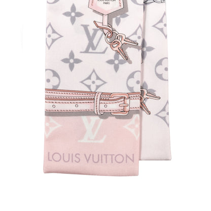 Louis Vuitton Silk Monogram Confidential Bandeau Light Pink 2 of 3