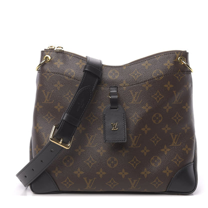 Louis Vuitton Monogram Odeon MM Black 1 of 9