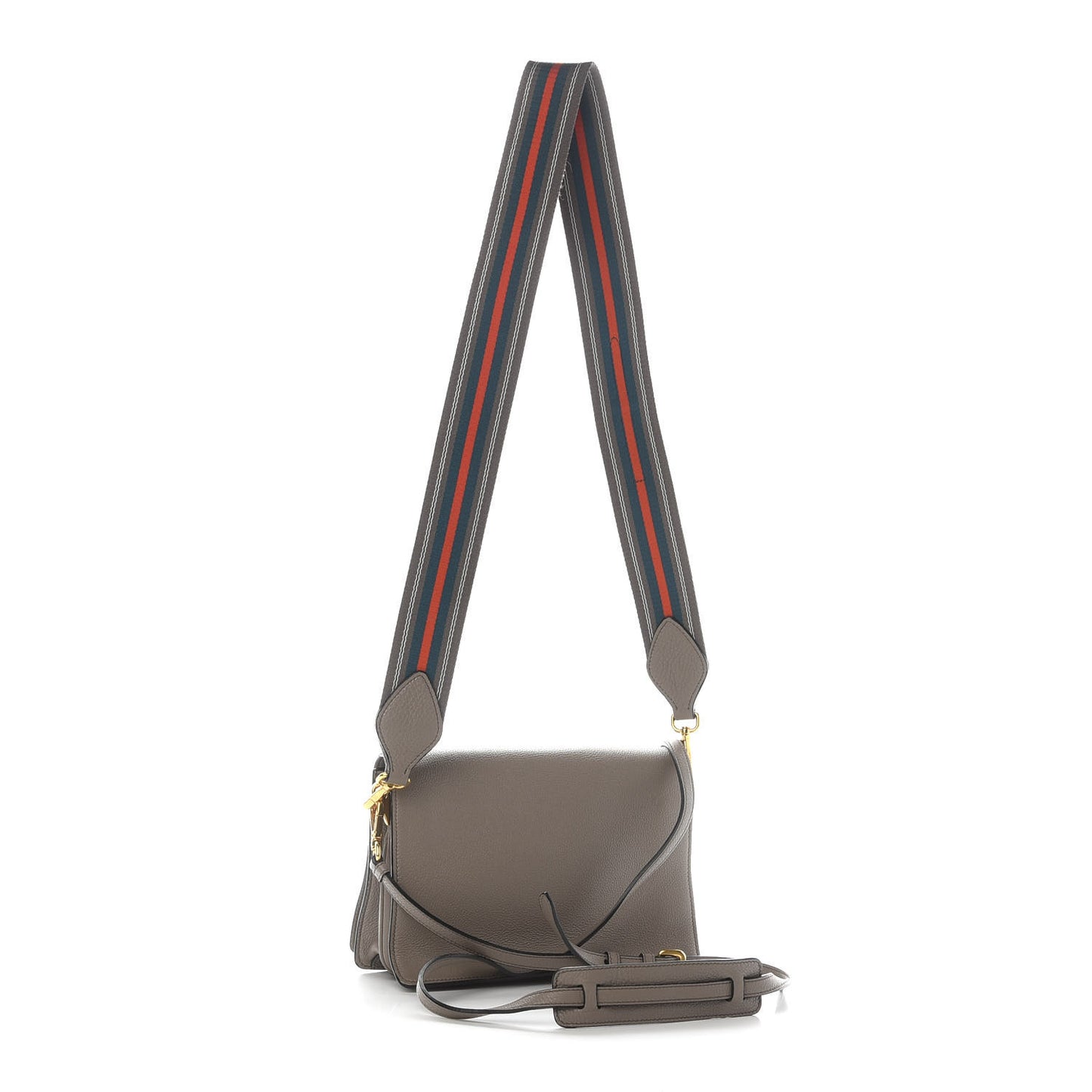 Vitello Daino Flap Crossbody Argilla