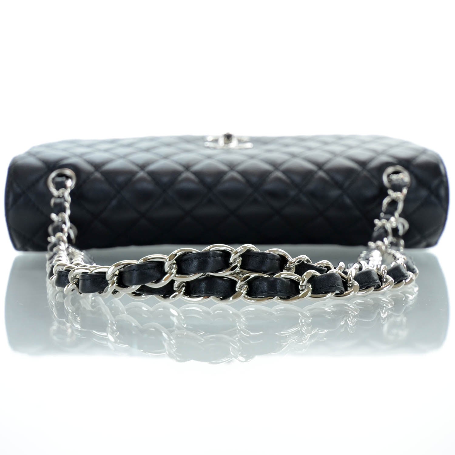 Chanel Leather Quilted In the Business Flap Bag Black 6 of 11