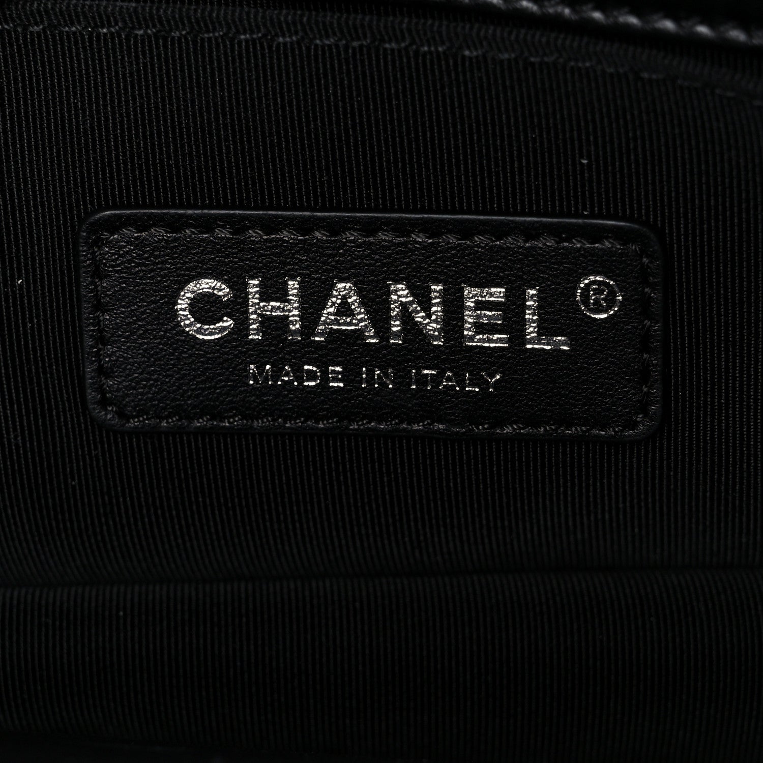 Chanel Lambskin LED Iridescent Metal Medium Boy Flap Black Multicolor 7 of 13