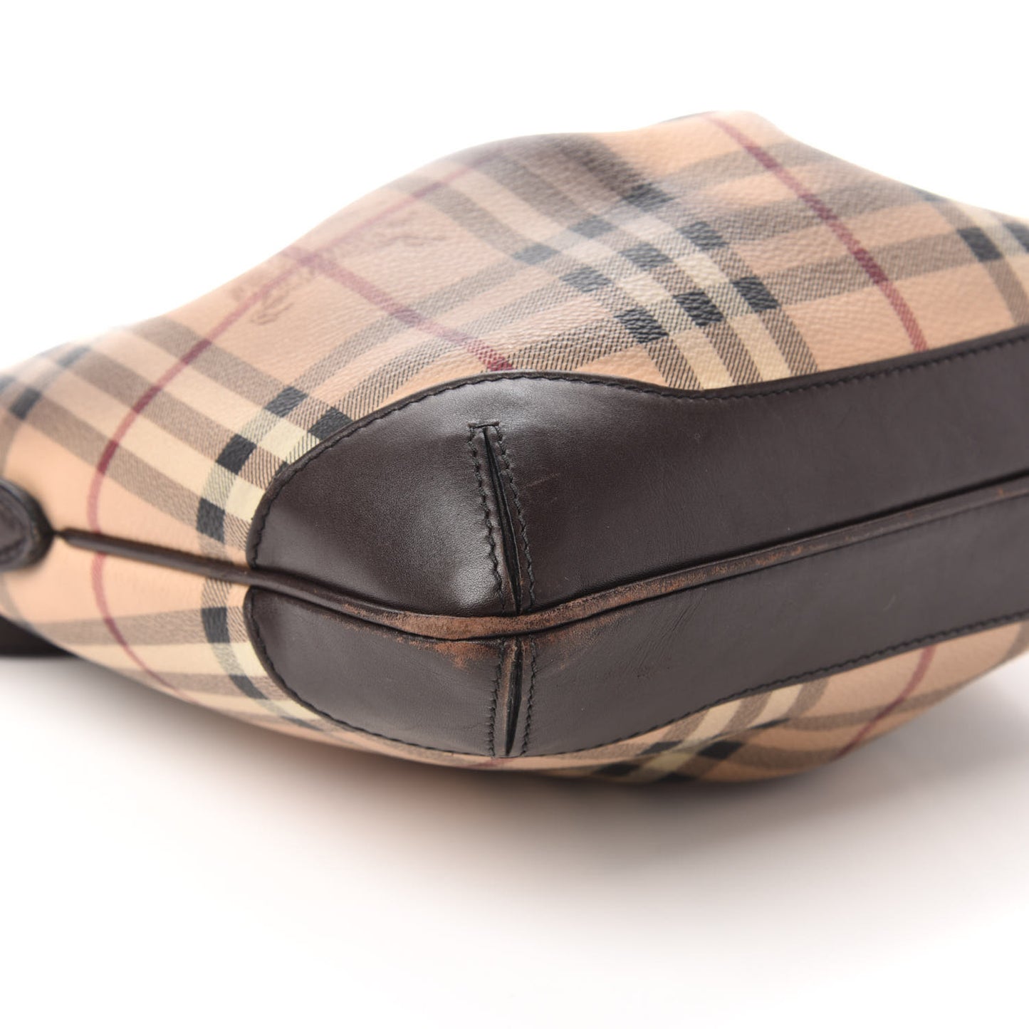 Haymarket Check Hartham Shoulder Bag Chocolate