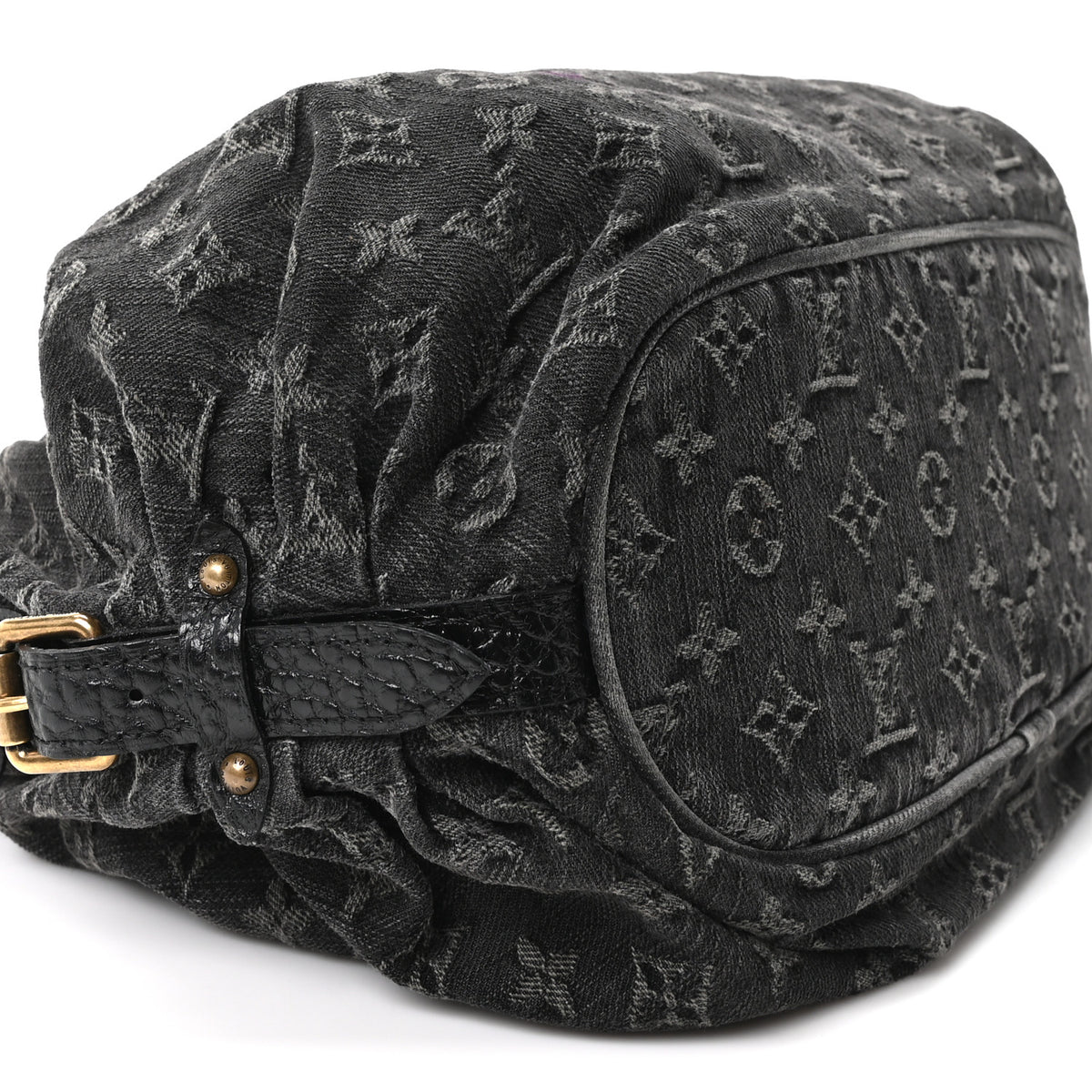 Louis Vuitton Denim Mahina XS Black 7 of 8