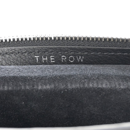The Row Grained Calfskin Small Slouchy Banana Bag Black 6 of 10