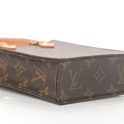 Louis Vuitton Monogram Petit Sac Plat 9 of 11