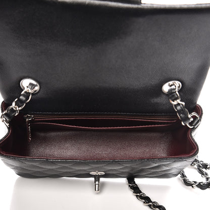 Chanel Caviar Quilted Mini Rectangular Flap Black 5 of 8