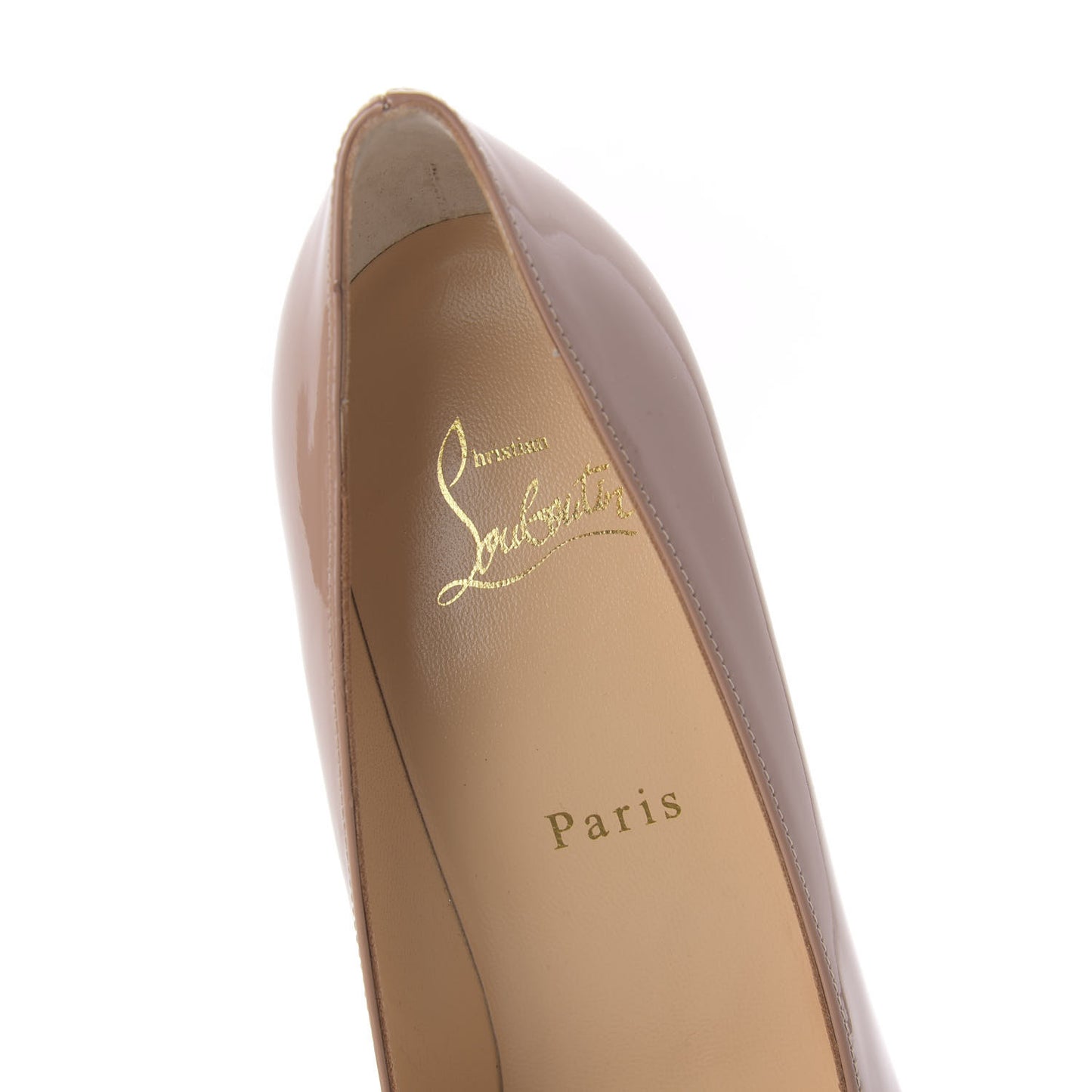 Patent Kate 85 Pumps 38.5 Nude