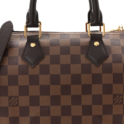 Louis Vuitton Damier Ebene Speedy Bandouliere 25 7 of 9