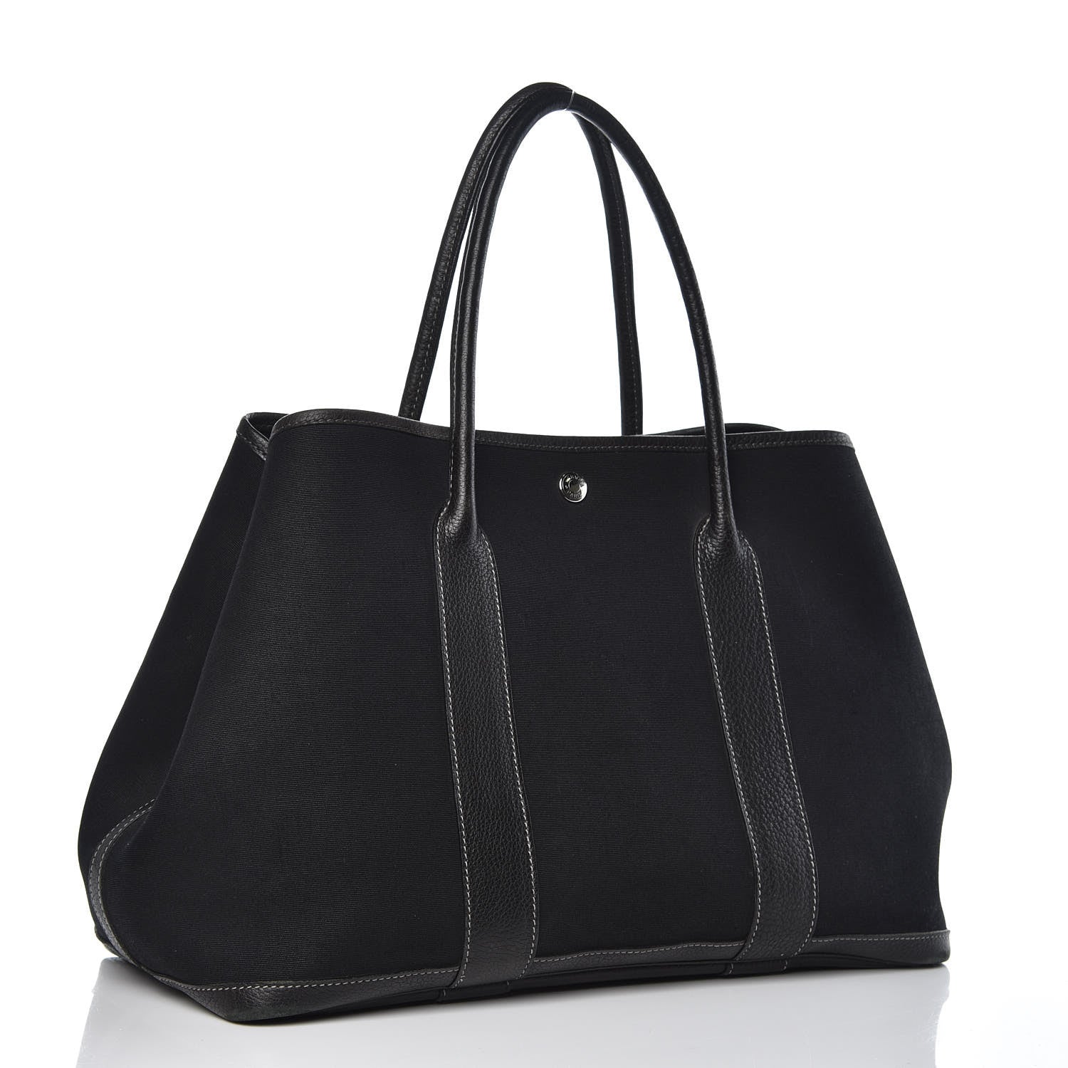 Hermes Toile Negonda Garden Party Tote 36 MM Black 3 of 11