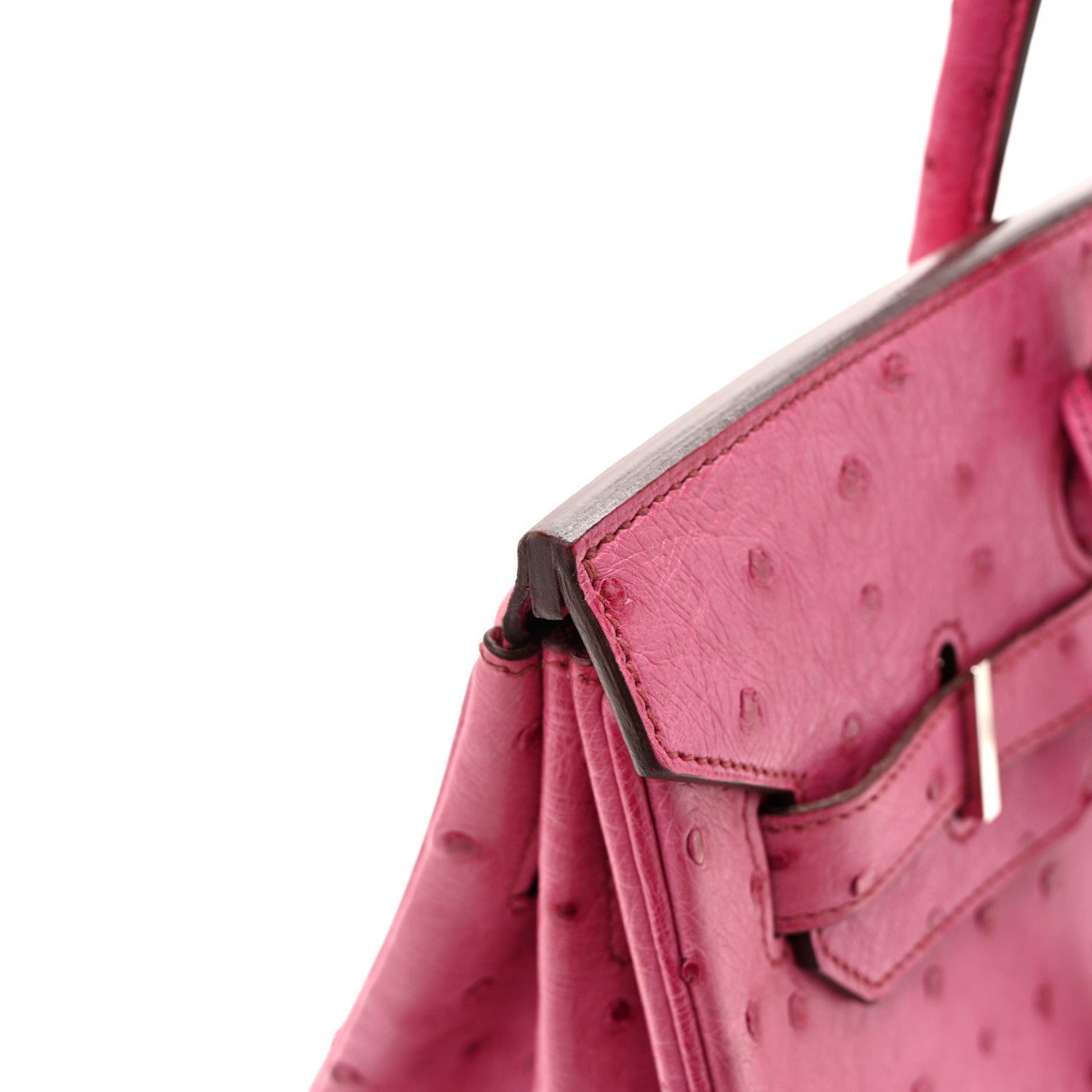Hermes Ostrich Birkin 35 Fuchsia 14 of 17