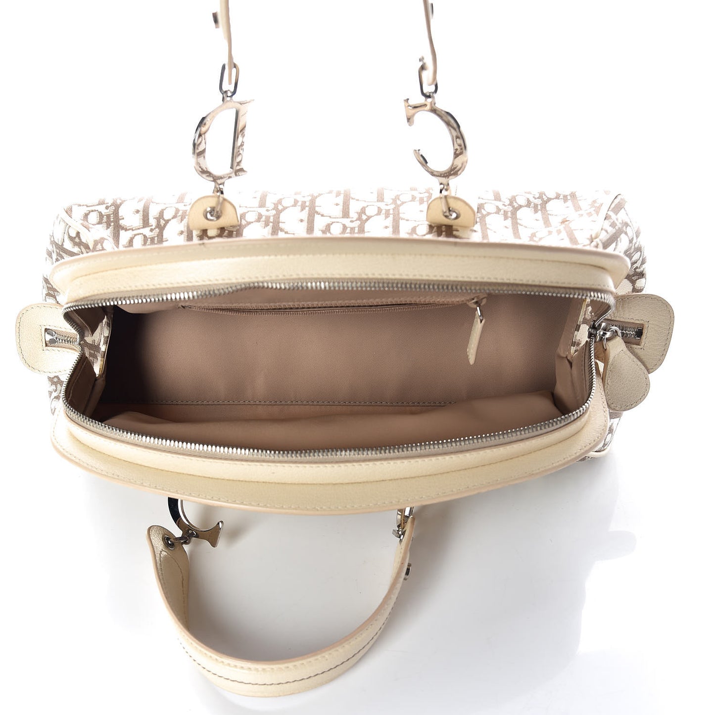 Monogram Vintage Flowers Bowler Beige