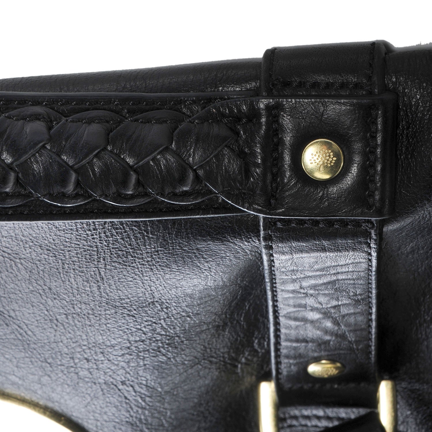 Mulberry Soft Buffalo Leather Oversized Alexa Black 13 of 14