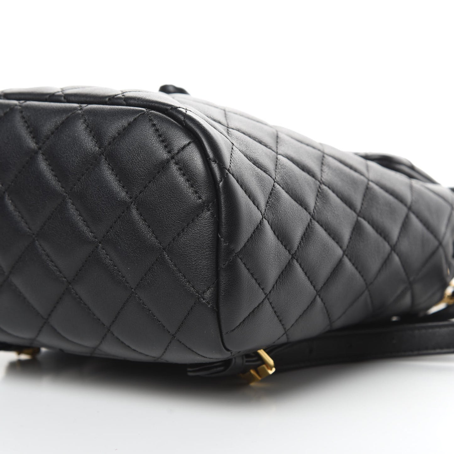 Calfskin Quilted Mini Urban Spirit Backpack Black