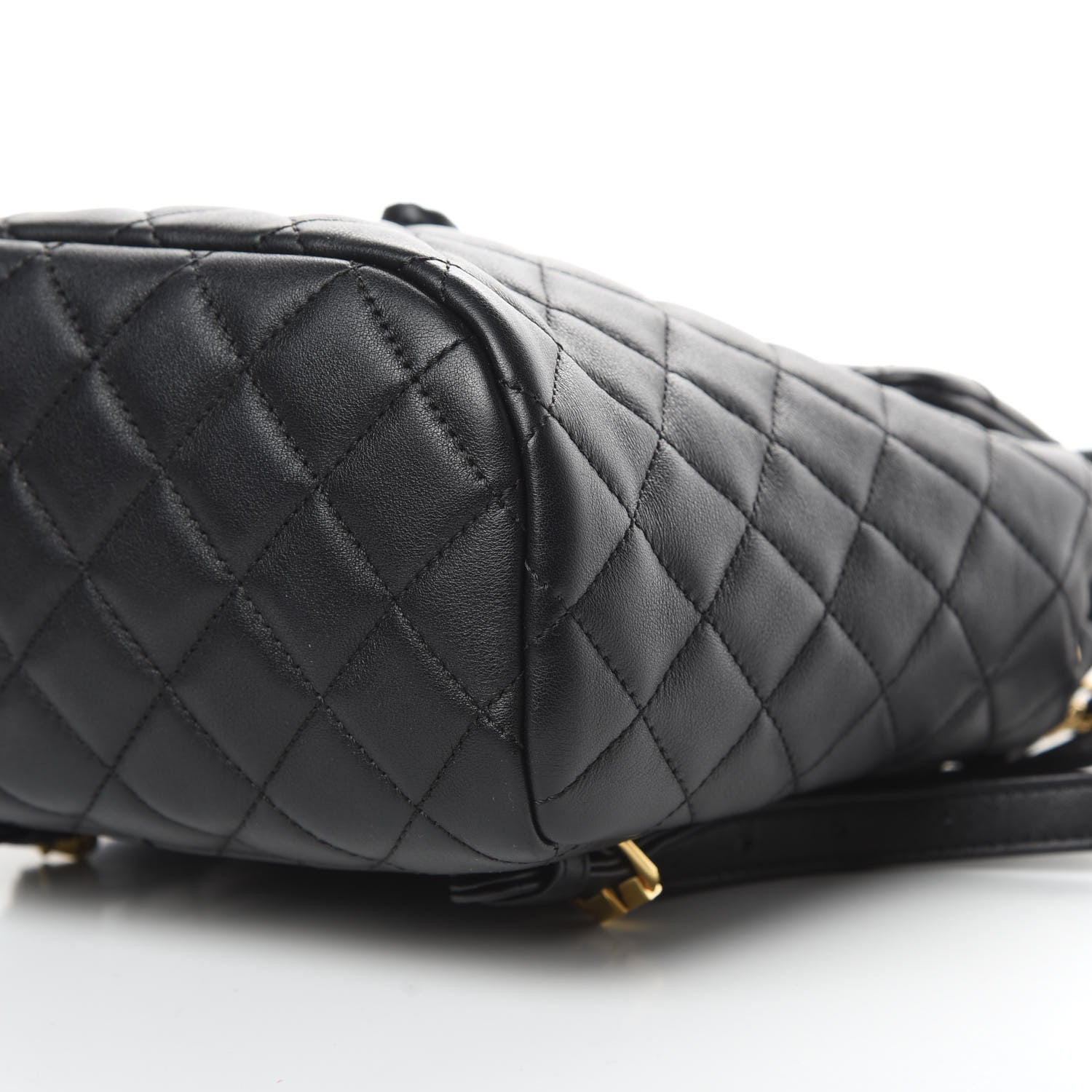 Chanel Calfskin Quilted Mini Urban Spirit Backpack Black 9 of 12