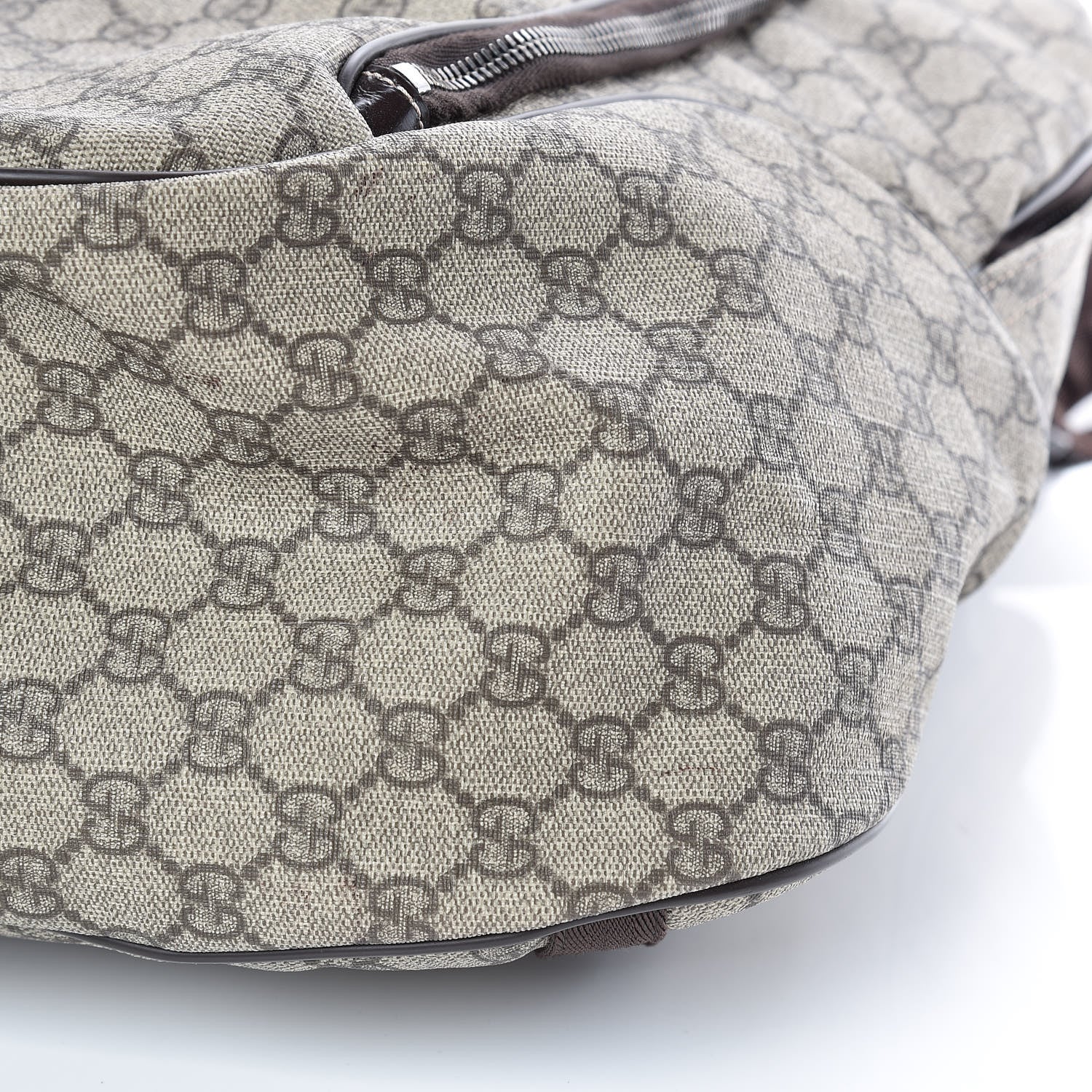 Gucci GG Plus Monogram Interlocking G Medium Backpack Dark Brown 6 of 10