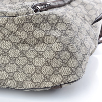Gucci GG Plus Monogram Interlocking G Medium Backpack Dark Brown 6 of 10