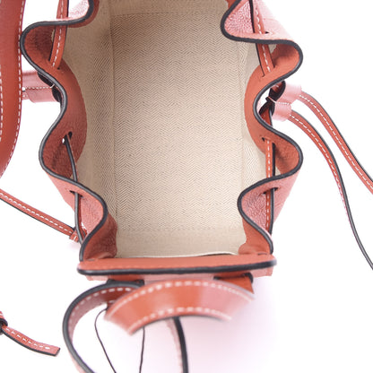 Loewe Calfskin Mini Hammock Shoulder Bag Coral 4 of 9