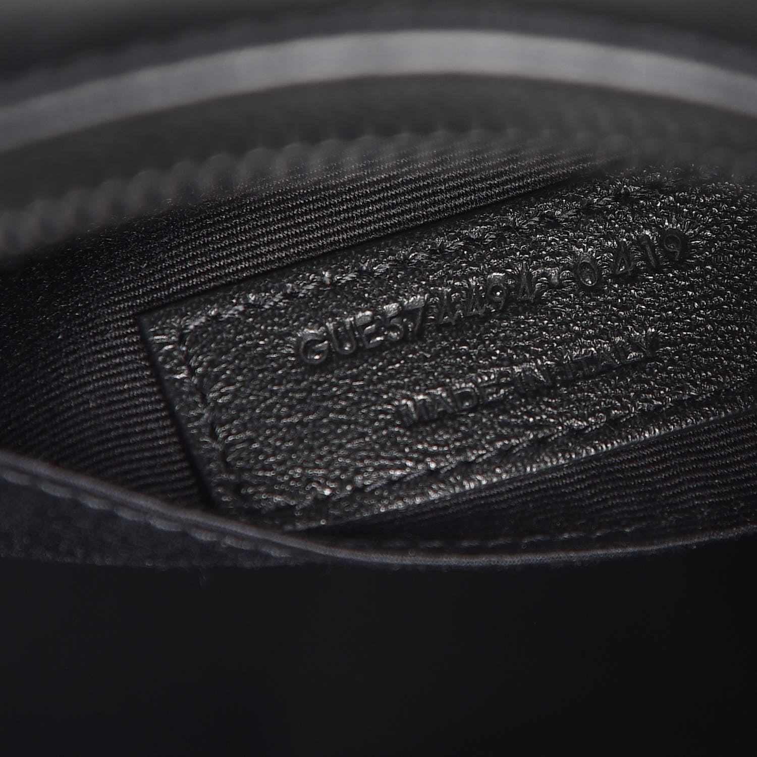 Saint Laurent Calfskin Matelasse Monogram Lou Camera Bag Black 7 of 9