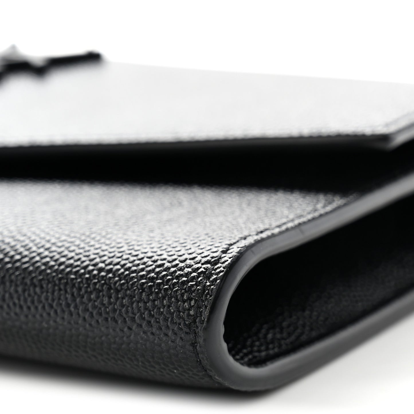 Grain De Poudre Monochrome Uptown Chain Wallet Black