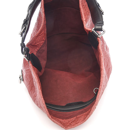Louis Vuitton Monogram Lambskin Antheia Hobo PM Framboise 5 of 14