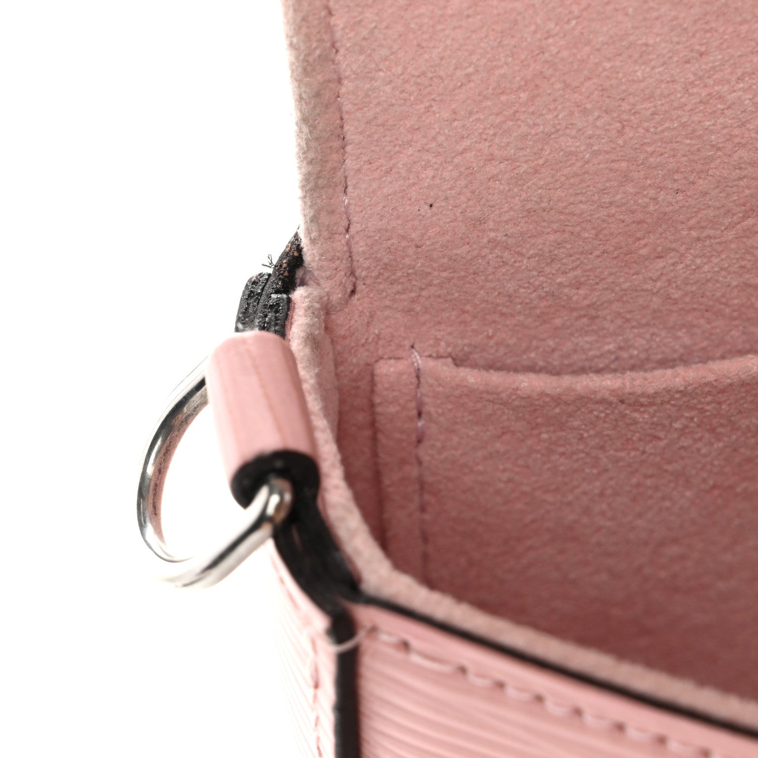 Louis Vuitton Epi Pochette Felicie Rose Ballerine 12 of 13