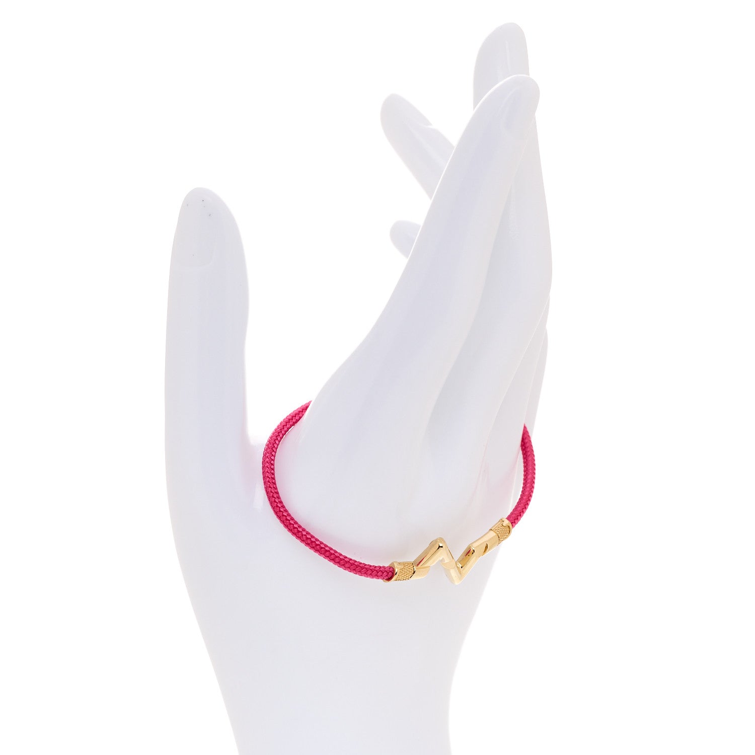 Louis Vuitton 18K Yellow Gold Volt Upside Down Chain Bracelet Multi 2 of 8