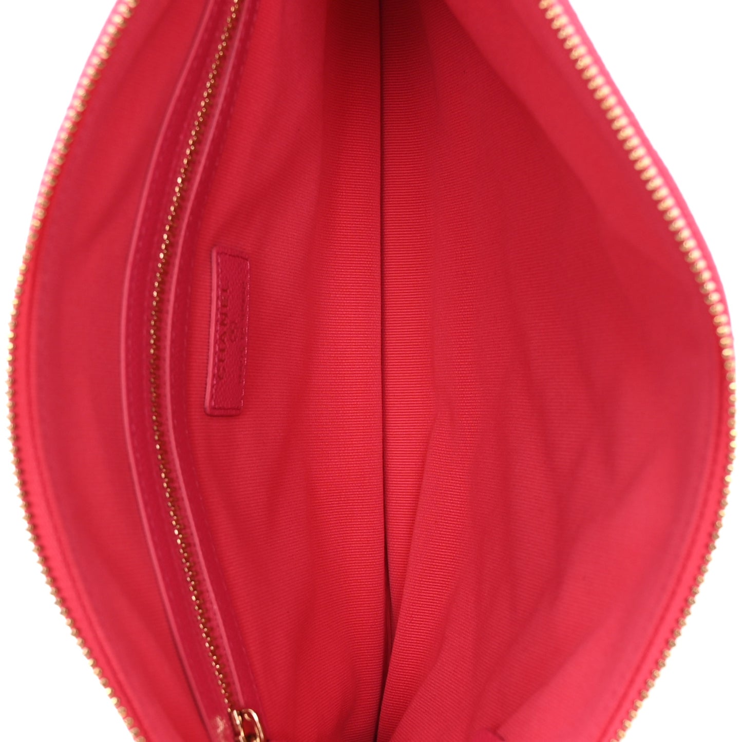 Caviar Quilted Medium Cosmetic Case Pink