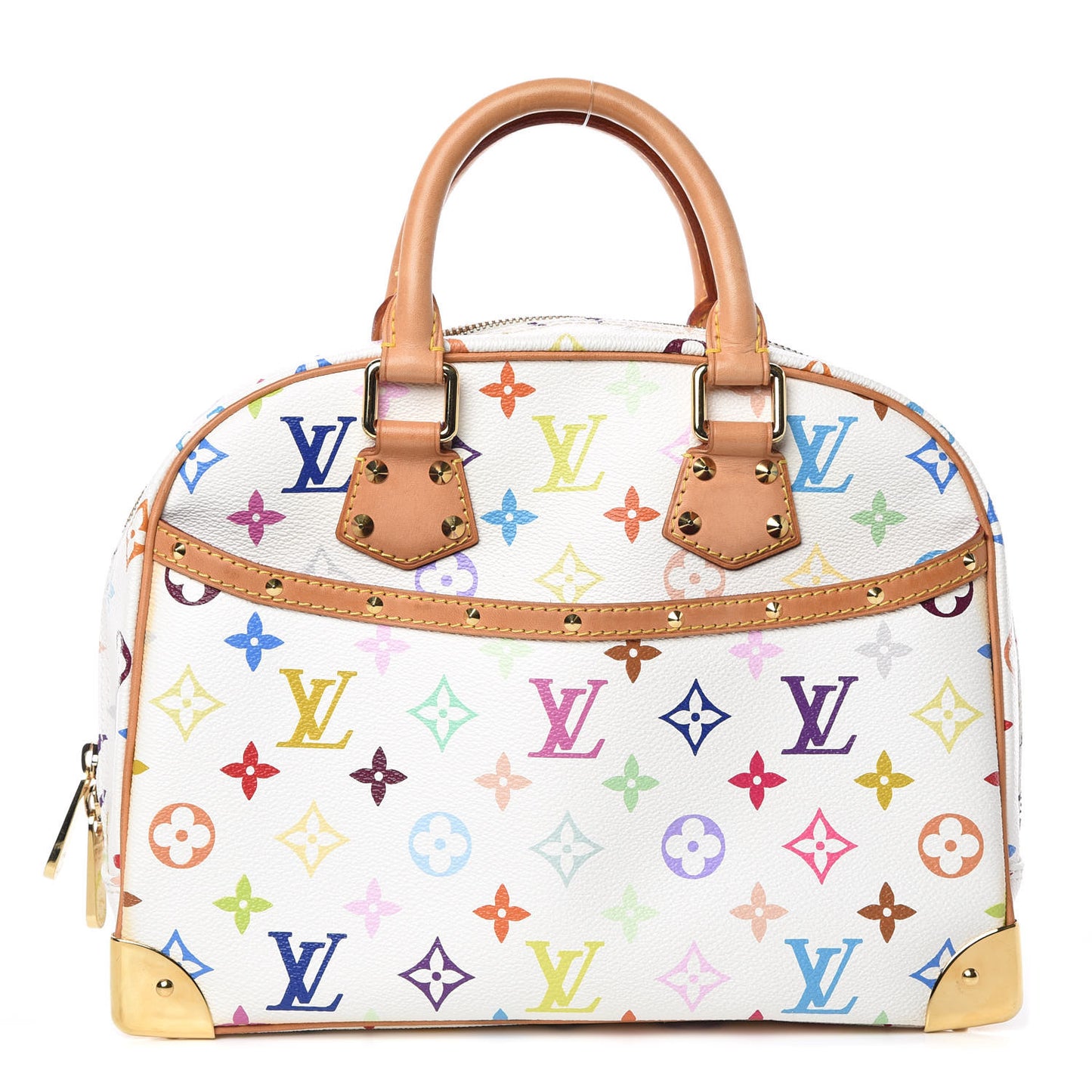 Monogram Multicolor Trouville White