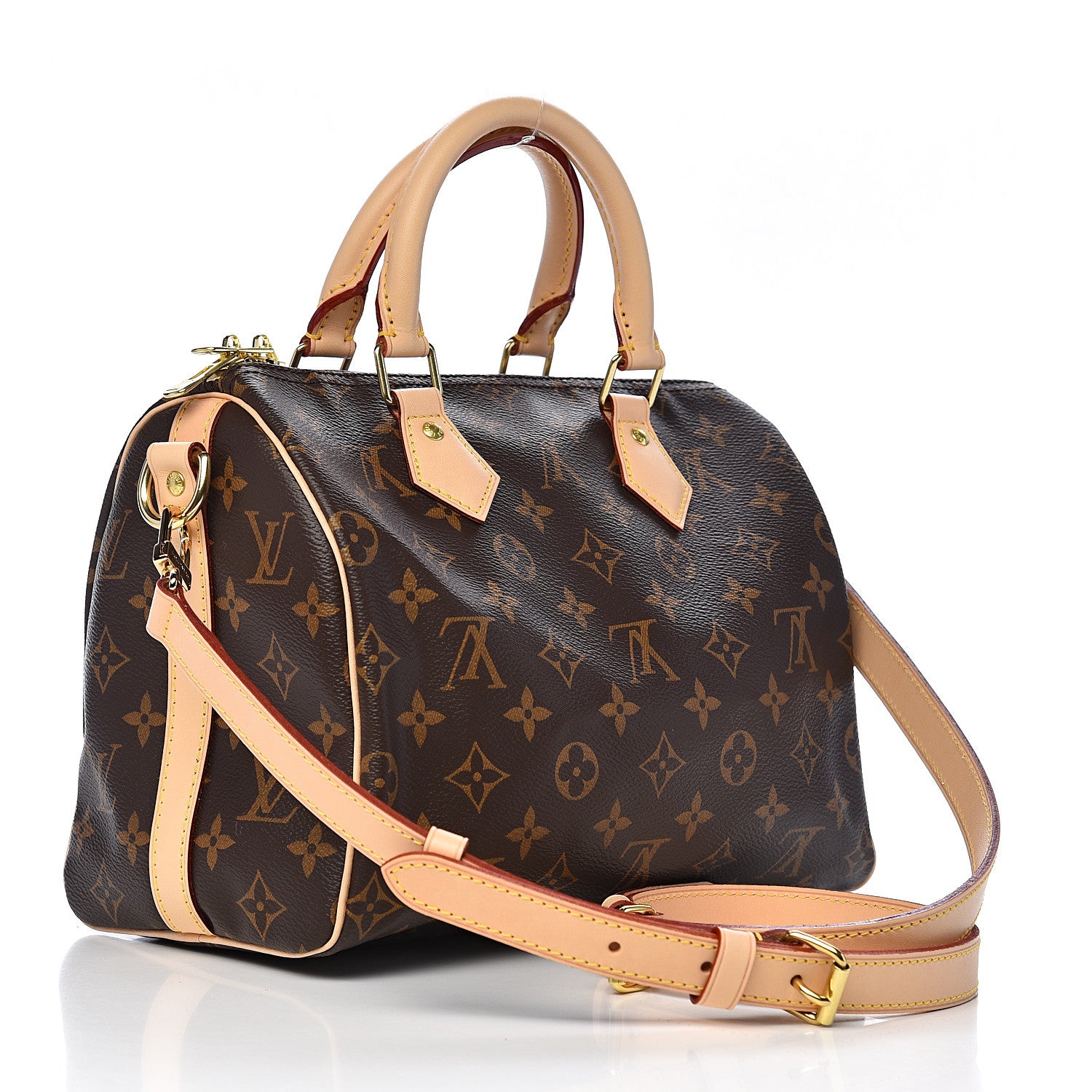 Louis Vuitton Monogram Speedy Bandouliere 25 3 of 10