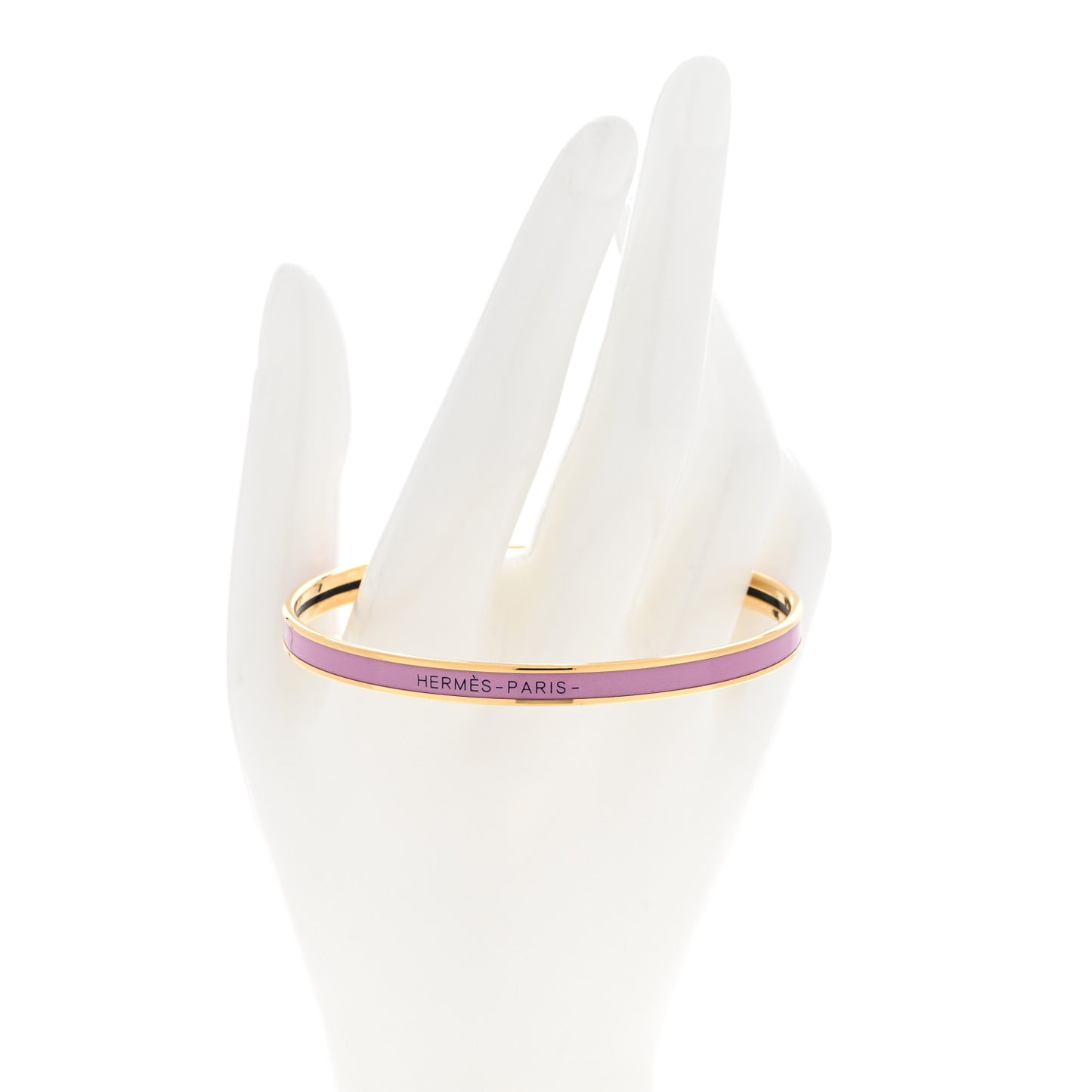 Enamel Uni Bangle Rose Dragee